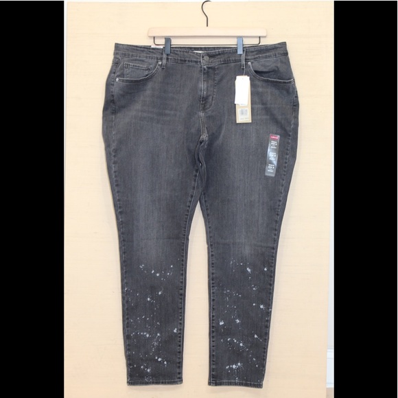 Levi’s 711 Mid-Rise Skinny Jeans Plus Size - Picture 5 of 6